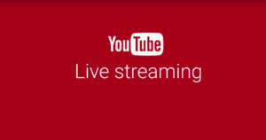 live streaming on YouTube
